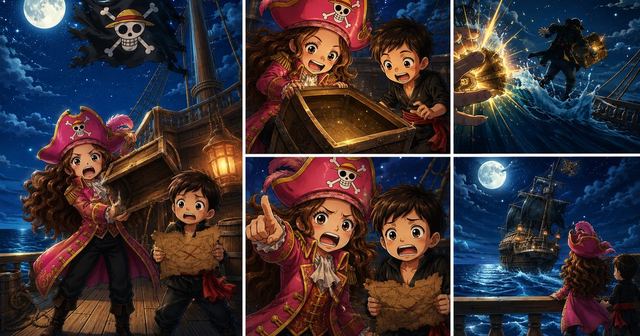 Tema pirata estilo anime